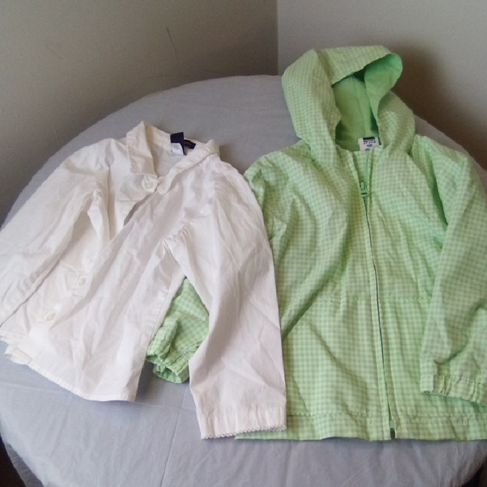 BABY GAP SPRING JACKET/BABY GAP BLOUSE